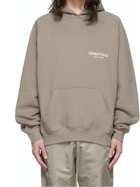 Essentials Fear of God Hoodie Desert Taupe NWT X-Large